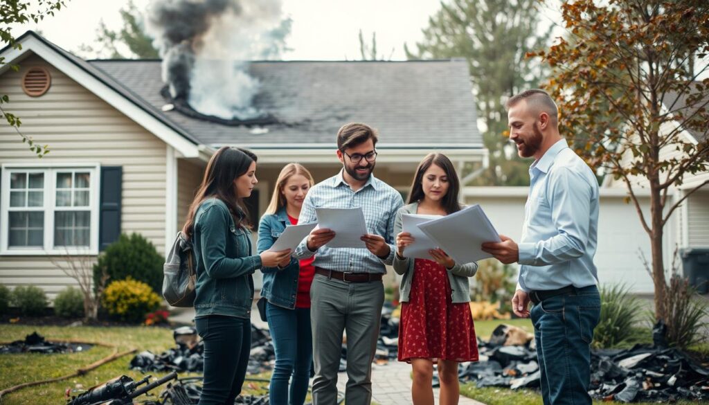 home fire insurance claim assistance